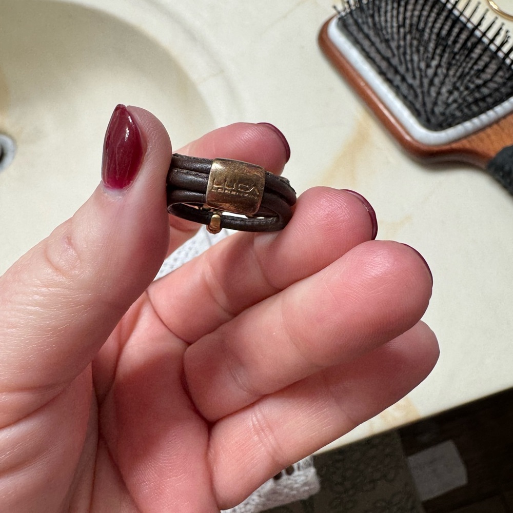 Luca leather ring - Picture 2 of 4